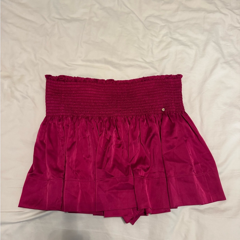 NATURAL LIFE Pink Skorts with Flowy Design
